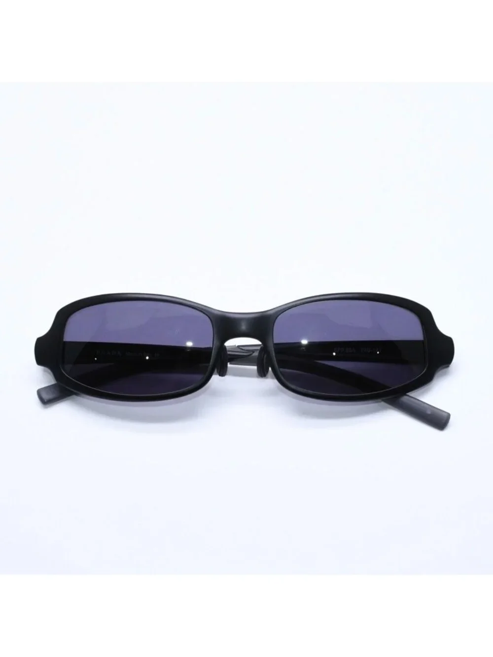 Prada Square Sunglasses Eyewear Metal Acetate Black